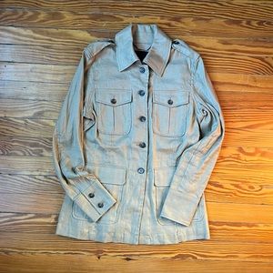 Banana Republic Women’s Linen Cargo Jacket